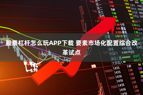 股票杠杆怎么玩APP下载 要素市场化配置综合改革试点