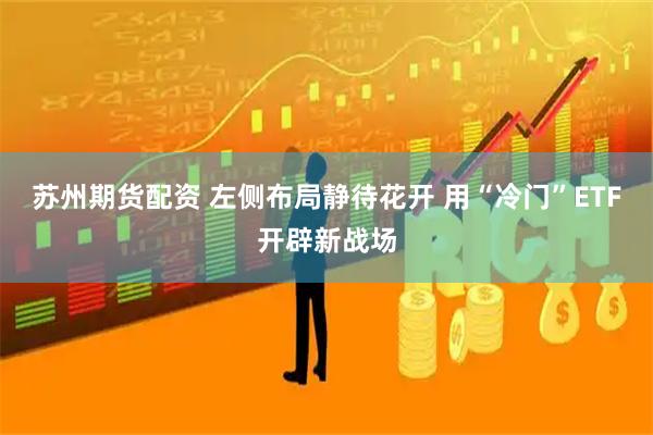 苏州期货配资 左侧布局静待花开 用“冷门”ETF开辟新战场