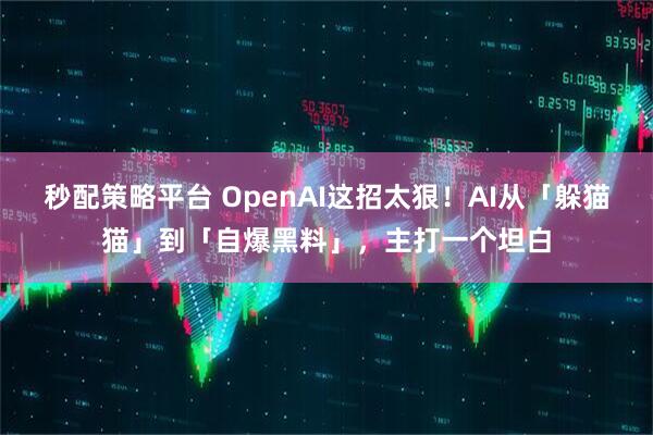 秒配策略平台 OpenAI这招太狠！AI从「躲猫猫」到「自爆黑料」，主打一个坦白